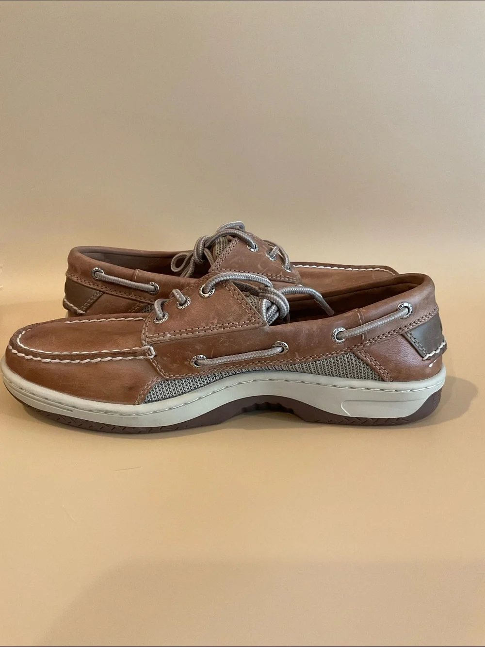 Sperry Top Sider Billfish™ 3-Eye Boat Shoe cognac